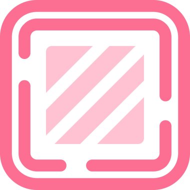 Bir b simgesinin vektör illüstrasyonu