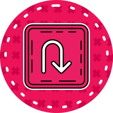 ok simgesi vektör illüstrasyonu