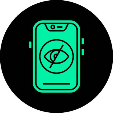 vektör cep telefonu ico