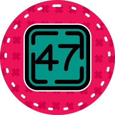 Kumarhane kumar makinesi simgesi. Web tasarımı için kumarhane makine vektör simgesi çizimi