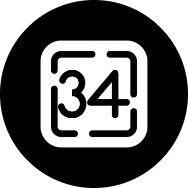 Modern b 'nin vektör gösterimi saatin simgesinden yoksundur