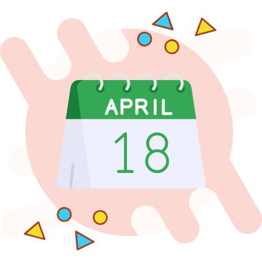 Nisan Nisan takvimi simgesi