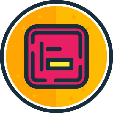 seo modern simgesinin vektör illüstrasyonu