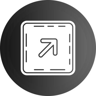 ok simgesinin vektör illüstrasyonu