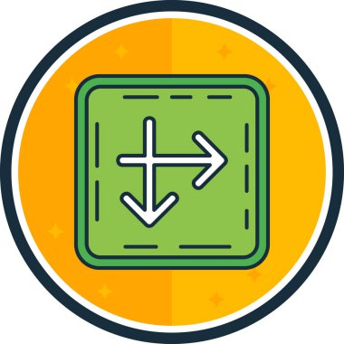 Bir haçın vektör illüstrasyonu