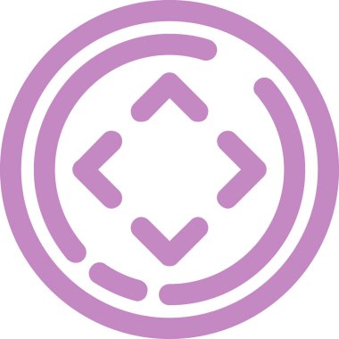 Bozuk para. Web simgesi basit illüstrasyon