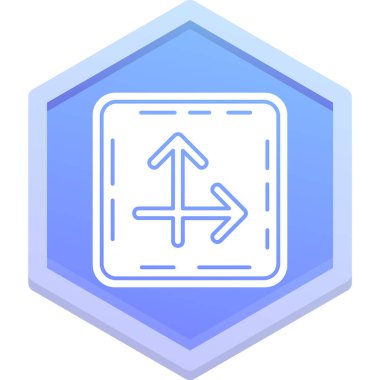 ok simgesi vektör illüstrasyonu