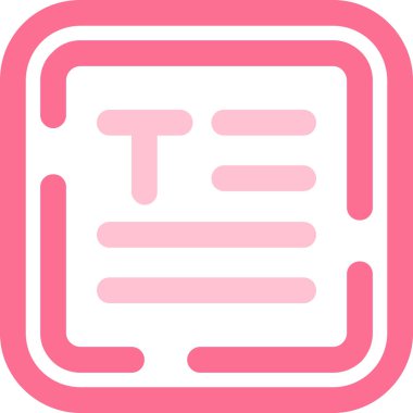 metin dosyası vektör illüstrasyonu