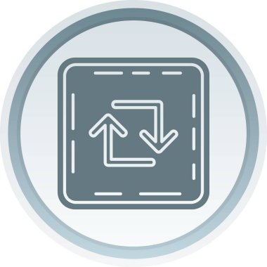 ok simgesinin vektör illüstrasyonu