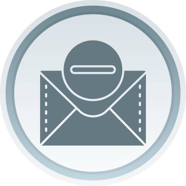 E- posta simgesinin vektör illüstrasyonu