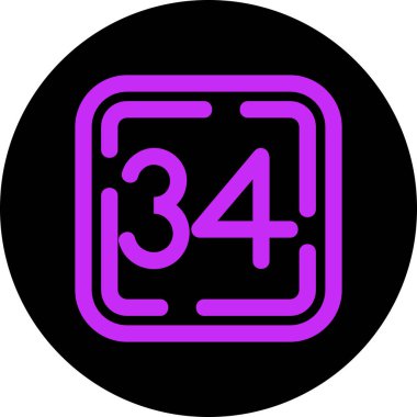 24 saat simge simgesi