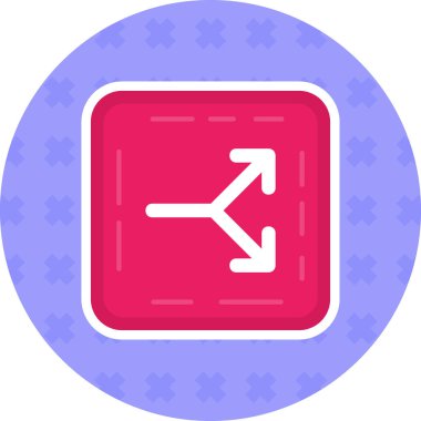 ok simgesinin vektör illüstrasyonu