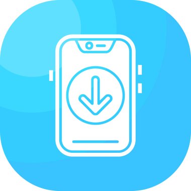 Telefon simgesi vektör illüstrasyonu