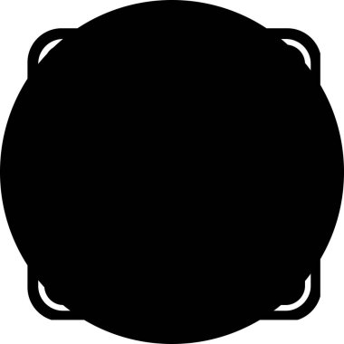 Siyah arkaplanın vektör illüstrasyonu