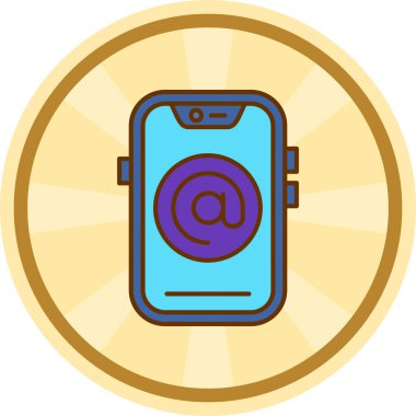 Telefon simgesi vektör illüstrasyonu