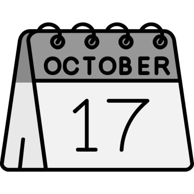 Takvim simgesi, vektör çizimi