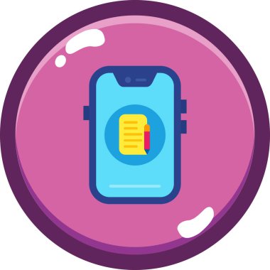 Kredi kartı simgesi olan akıllı telefon