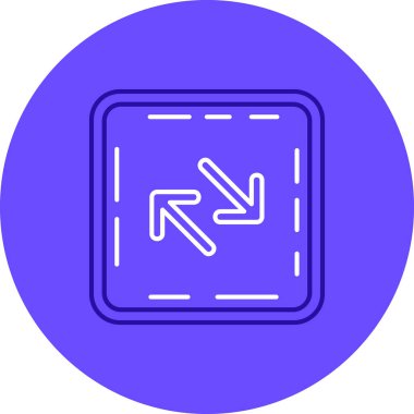 ok simgesinin vektör illüstrasyonu