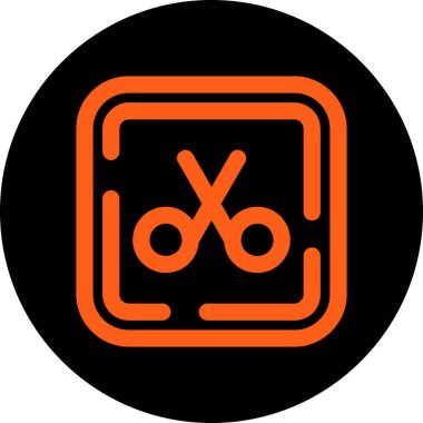 Modern bir simgenin vektör illüstrasyonu