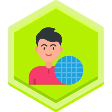 avatar simgesi vektör illüstrasyonu