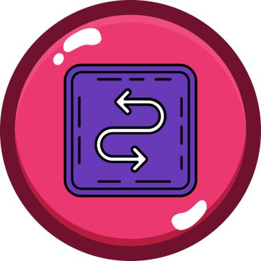 Oyun düğmesi. Basit tasarım