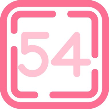 5 5 modern simgenin vektör illüstrasyonu