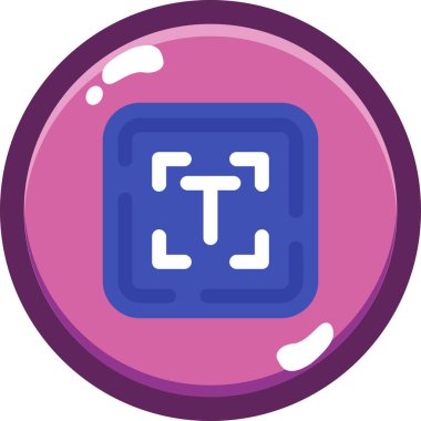 Oyun. Web simgesi basit illüstrasyon