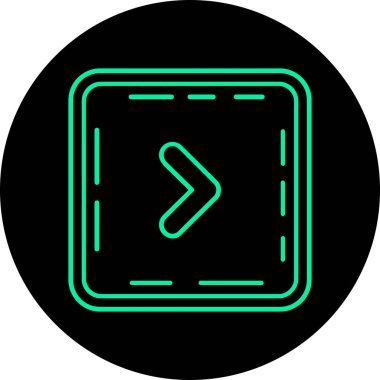 Bir bilgisayar ekranının vektör illüstrasyonuName