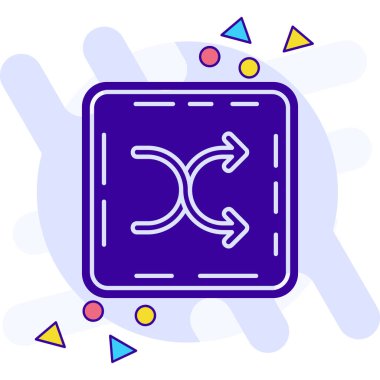 Ukrayna simgesinin renkli bayrağı beyaz arkaplanda izole edildi. Uluslararası bayrak sembolü. Ukrayna bayrağı. Gradyan stil dinamik şekilleri. vektör illüstrasyonu