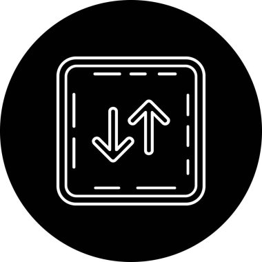 ok simgesinin vektör illüstrasyonu