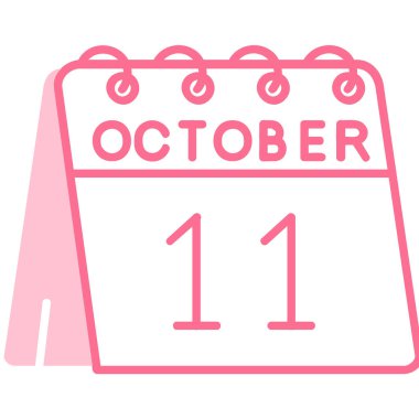 1 Ekim tarihli takvim