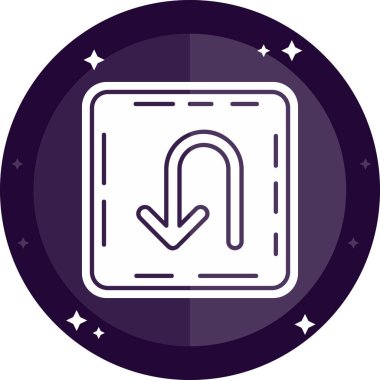 ok simgesi vektör illüstrasyonu