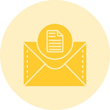 posta simgesi, vektör illüstrasyonu