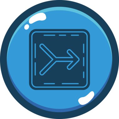 seo modern simgesinin vektör illüstrasyonu