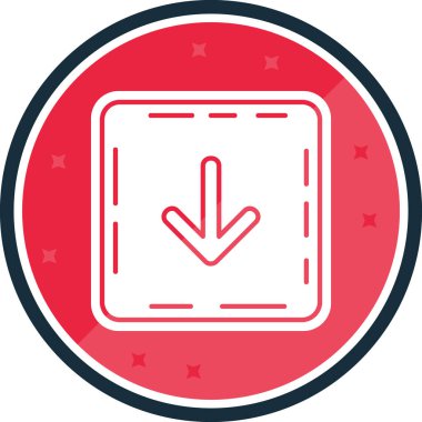 ok simgesinin vektör illüstrasyonu