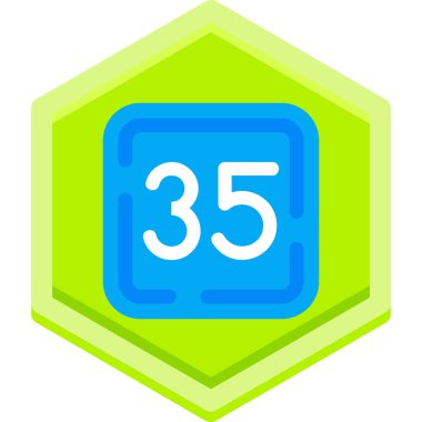 Modern vektör ikonu illüstrasyonunda yüzde 3 indirim