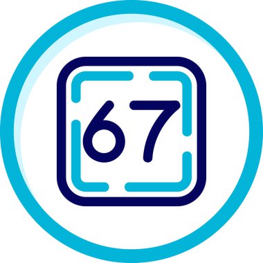 Moda tarzında 86 günlük simge izole edilmiş grupName