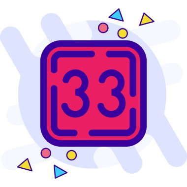 Renk çizgisi 24 saat simgesi beyaz arkaplanda izole edildi. Bütün gün döngü simgesi. İş dünyası servis simgesi. gradyan rastgele dinamik şekiller.