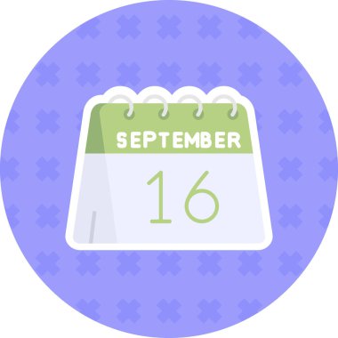 takvim vektör illüstrasyonu, simge