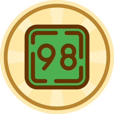 Yüzde 9 indirim vektör simgesi