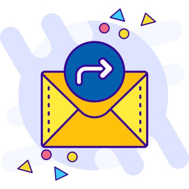 E-posta simge tasarlamak vektör