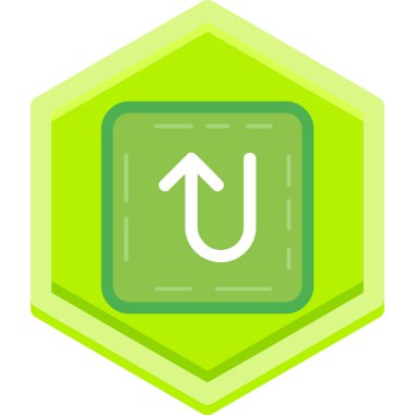 Ok. Web simgesi basit illüstrasyon