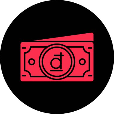 vektör para simgesi, vektör illüstrasyonu