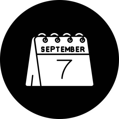 Takvim simgesi, vektör çizimi