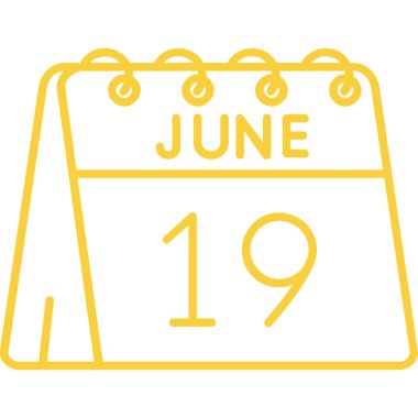 takvim çizgisi simgesi tasarımı, takvim tarihi günlük tarih günü ve olay tema vektörü illüstrasyonu