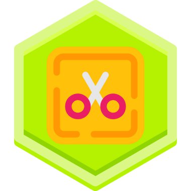 besin biçiminde bir vektör simgesi