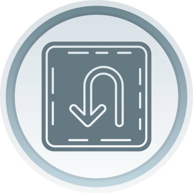 Modern bir simgenin vektör illüstrasyonu