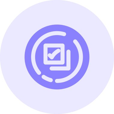 Saat simgesinin vektör illüstrasyonu