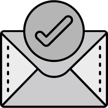 zarf mektup e- posta simgesi