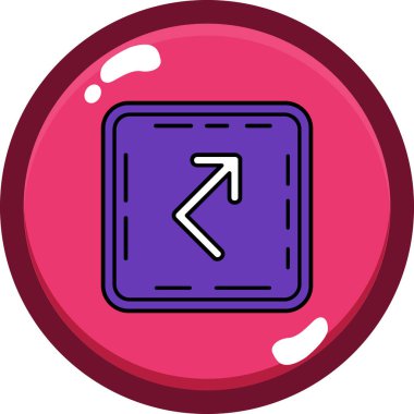 seo modern simgesinin vektör illüstrasyonu